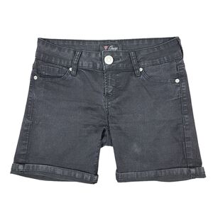 Guess Black Denim Jean Shorts Size 27